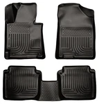 Black Husky Liners Weatherbeater Floor Mats For 2011-2013 Hyundai Elantra- Row. Fixed Price $179.95.