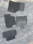 Volkswagen Vw Gti MK7 Oem Carpet Floor Mats Set Of 4 Black Red Genuine. Fixed Price $50.00.