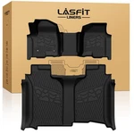 Lasfit Floor Liners For Chevy Silverado & Gmc Sierra 1500 2019-2026 Crew Cab Tpe. Fixed Price $139.00.