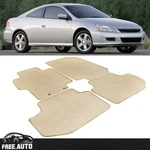 For 03-07 Honda Accord Floor Mats Carpet Front & Rear Beige 4PC Nylon. Fixed Price $46.99.