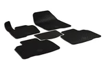 Set Of 5 Black Rubber All Weather Floor Mats Oe Fit Ford Edge 2016-2019. Fixed Price $29.95.