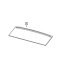 Genuine Mopar Cargo Mat 6LZ921D7AA. Fixed Price $221.56.