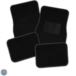 Zone Tech All Weather Carpet Vehicle Floor Mats- 4-PIECE Black Quality Carpe.... Fixed Price $35.95.