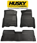 Husky Weatherbeater Floor Mats For Chevy Silverado Gmc Sierra Crew Cab 98201. Fixed Price $186.98.