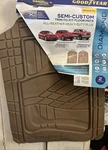 Goodyear Brand Semi-custom Trim-to-fit All-weather Heavy-duty Floor Mats Tan. Fixed Price $16.40.