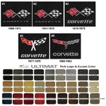 Lloyd Mats Ultimat C3 Corvette Double Logo Rear Deck (1968-1982). Fixed Price $182.99.