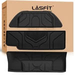 Lasfit 3D Tpe Front & Rear Trunk Mats + Cargo Liner For Tesla Model X 2021-2024. Fixed Price $189.99.