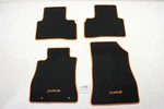 New Oem Nissan Black Orange Accent 4 Piece Floor Mats 2011-2017 Juke 999E2-6X003. Fixed Price $60.00.