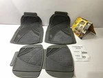 Armorall 79970 Gray 4-PIECE Rubber Carpet Floor Mats Universal Trim To Fit. Fixed Price $26.95.