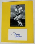 Tommy Kramer Football Player Hand Signed Autographed 3X5 Card Photo Set Mat ---. Fixed Price $15.99.