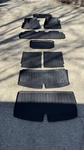 Tesla Model Original All Weather Floor Mats Plus Every Other For 7-SEAT. Fixed Price $259.00.