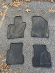 Jeep Mopar Floor Mat Set Rubber Part No. 6PB01TRMAA Used 4 Pieces. Fixed Price $25.00.