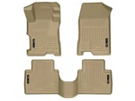 Husky Weatherbeater FRONT/2ND Row Floor Mats 3PC Fits 2008-2012 Honda Accord Tan. Fixed Price $149.99.