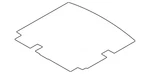 Genuine Nissan Floor Carpet 84904-6RR0A. Fixed Price $226.70.