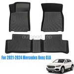 Front & Rear Floor Mats Liner 3D For 2021-2024 Mercedes Gla Tpe Anti-slip Black. Fixed Price $84.99.