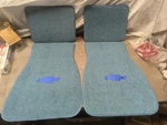 Set 1967 1973 Camaro Nova Chevrolet Bowtie Floor Mats Blue Carpet Ss Chevy Ii. Fixed Price $99.99.