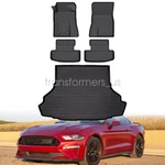 Tpe Floor Mats & Trunk Cargo Liners 2015-2023 Ford Mustang All Weather 5PCS. Fixed Price $106.99.