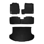 Smartliner Black 1ST & 2ND Row Floor Liners Cargo For Honda Cr-v. Fixed Price $258.99.
