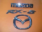 2004 Mazda RX-8 RX8 Rear Trunk Emblem Badge Ornament Logo Set Oem. Fixed Price $34.95.