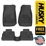 Black Husky X-act Contour For Jeep Wrangler Unlimited 4 Door Choose Liners. Fixed Price $139.95.