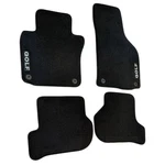 Genuine Volkswagen Gti Golf R32 Front Rear Black Carpet Floor Mojomats Oem. Fixed Price $89.25.
