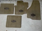 9C34130D00E 11 To 16 Ford F250 F350 Front Rear King Ranch Four Floor Mats. Fixed Price $120.00.