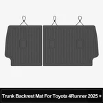 Rear Trunk Backrest Mat For Toyota 4RUNNER 2025 2026 Gasoline Seat All Weather. Fixed Price $54.10.