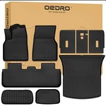 Floor Mats For 2025-2026 Tesla Model Y Juniper Cargo Liner &backrest All-weather. Fixed Price $99.95.