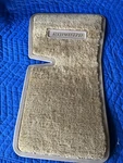 1981/1982 Nos Corvette Camel /tan Front Floor Mats Pair. Fixed Price $145.00.