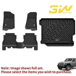 3W Floor Mats Cargo Liner For Jeep Wrangler Jl 2018-2025 (without Subwoofer). Fixed Price $164.99.