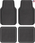 Motor Trend Houndstooth Design Rubber Car Floor Mats For Autos Suv Truck &. Fixed Price $63.54.