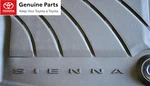 '22-'25 Toyota Sienna Hybrid All Weather Floor Mats- PT206-08220-02- (8 Seater). Fixed Price $215.00.