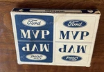 Vintage Ford Mvp Playing Cards Bridge Automobile Advertising. Fixed Price $45.00.