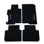Black Nylon Floor Mats For 13-17 Honda Accord 4DR Carpet W/ White Emblem. Fixed Price $58.99.