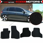 Fits 10-14 Volkswagen Mkiv Golf/gti Black Nylon Front Rear Floor Mats Carpet 4PC. Fixed Price $42.99.