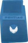 Oer Reproduction Blue Rubber Floor Mat Set 1970-1972 Pontiac Firebird Trans Am. Fixed Price $246.98.