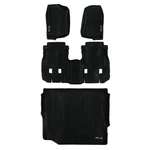 Smartliner Black 1ST & 2ND Row Floor Liners Cargo For Jeep Wrangler. Fixed Price $269.99.