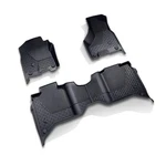 Genuine All-weather Mat Kit Crew Cab With Front Bench Seat Black 82215766AC. Fixed Price $182.90.