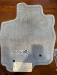 New Oem 2006-2012 Toyota RAV4 Limited Front (carpet) Floormats Ash/light Gray. Fixed Price $70.00.