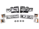 Diy Solutions Headlight Set Fits Gmc C1500 Suburban 1992-1999 22MYKB. Fixed Price $143.51.
