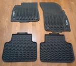 2019-2025 Audi Q7,Q8 All Weather Oem Genuine Factory Floor Mats 4 Rubber Set. Fixed Price $105.00.