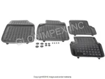 For Saab (2003-2011) Floor Mat Set (black Rubber) Front And Rear (1) Pro Parts. Fixed Price $137.10.