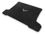 2014-2019 C7 Corvette Convertible Jet Black Rear Trunk Mat Crossed Flags Logo. Fixed Price $207.99.