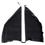Acc Black Kick Panel Carpet Pair Mustang Coupe/ Fastback 65-68. Fixed Price $36.99.