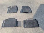 Oem Front Rear All Weather Floor Mats Set Black Rubber 15-24 Ford Edge. Fixed Price $90.00.