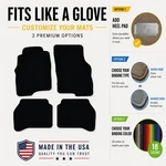 Avery Touring Black Carpet Front & Rear Floor Mats For 1999-2003 Galant #vu. Fixed Price $126.40.