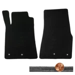 2013 2014 Mustang 2PC Black Velourtex Front Driver & Passenger Floor Mats Set. Fixed Price $93.99.