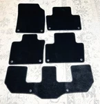 Volvo XC90 Oem Black Carpet Floor Mats Set Of 5 Front, Rear, Third Row 2016-2026. Fixed Price $75.00.