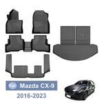 All Weather For 2016-2023 Mazda CX-9 7-SEATS Car Tpe 3D Floor Mats & Trunk. Fixed Price $138.88.
