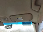 2010 Toyota Corolla Passenger Right Sun Visor Assembly Used Oem 268-10944R. Fixed Price $80.70.